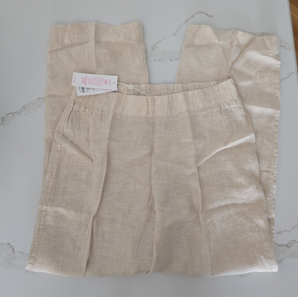 NWT Lilly Pulitzer Deri Linen Palazzo Pant - Picture 5 of 9